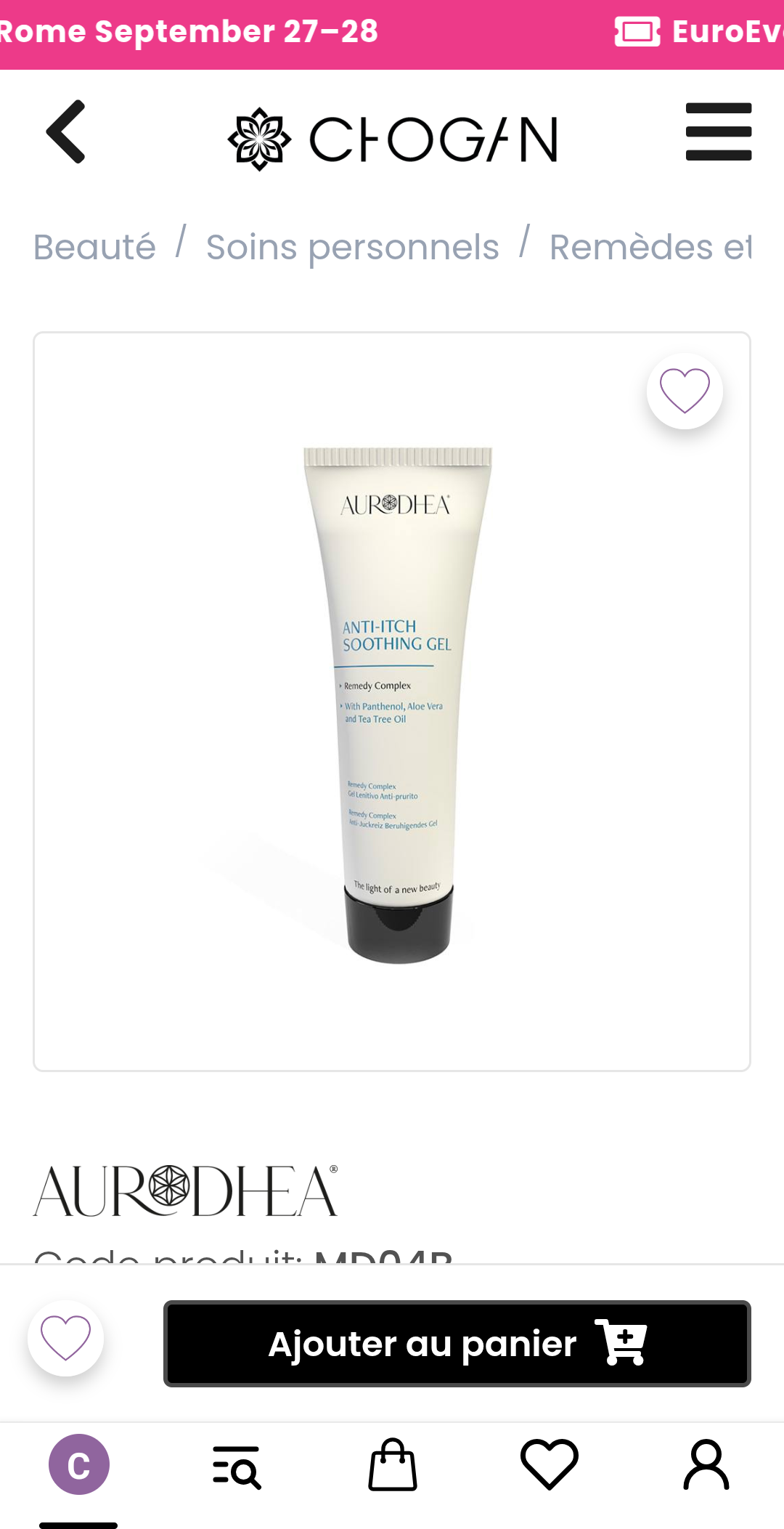 SOINS REPARATEURS ET APAISANTS