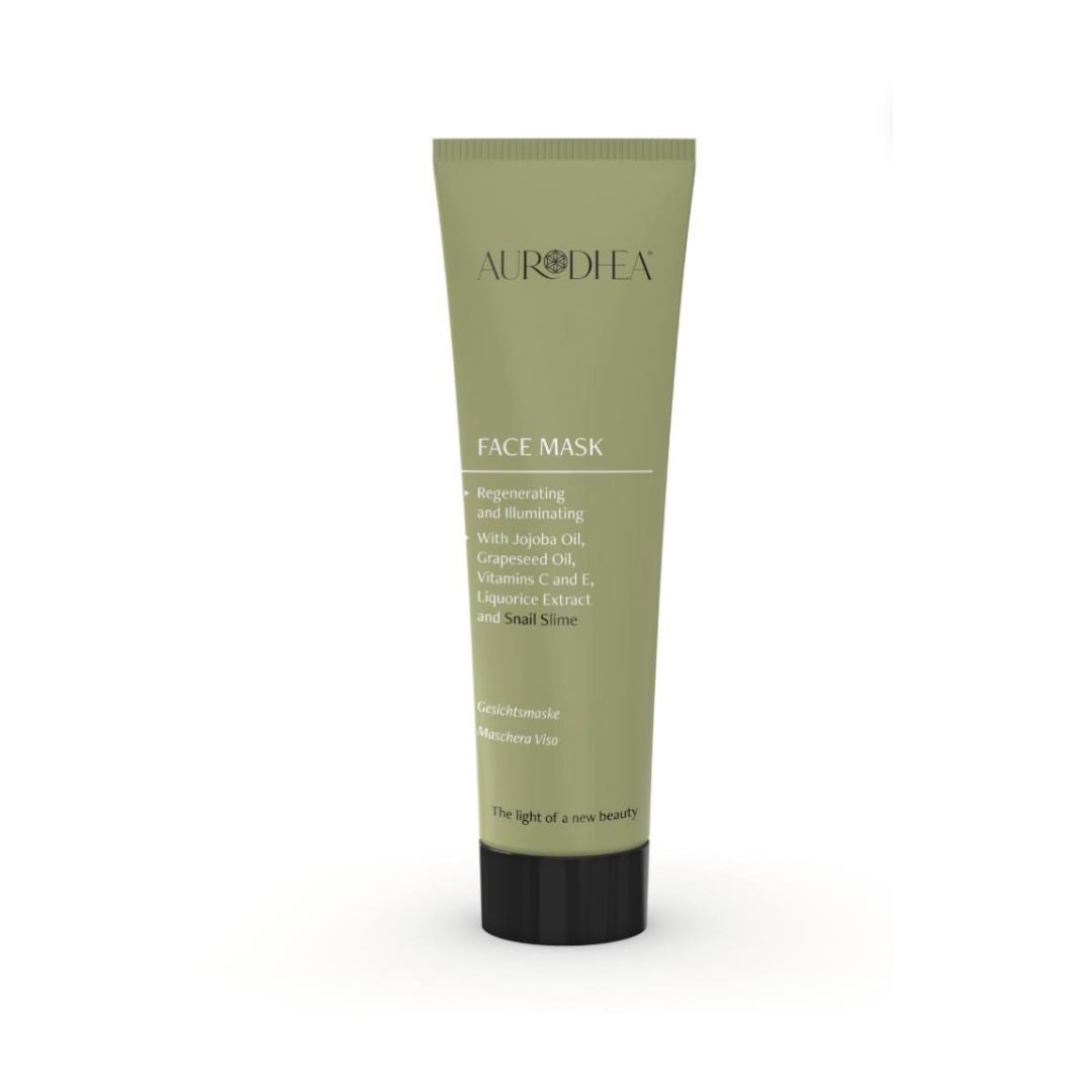 Masque visage illuminateur et éclaircissant à la bave d’Escargot et vitamine C -                            50 ml